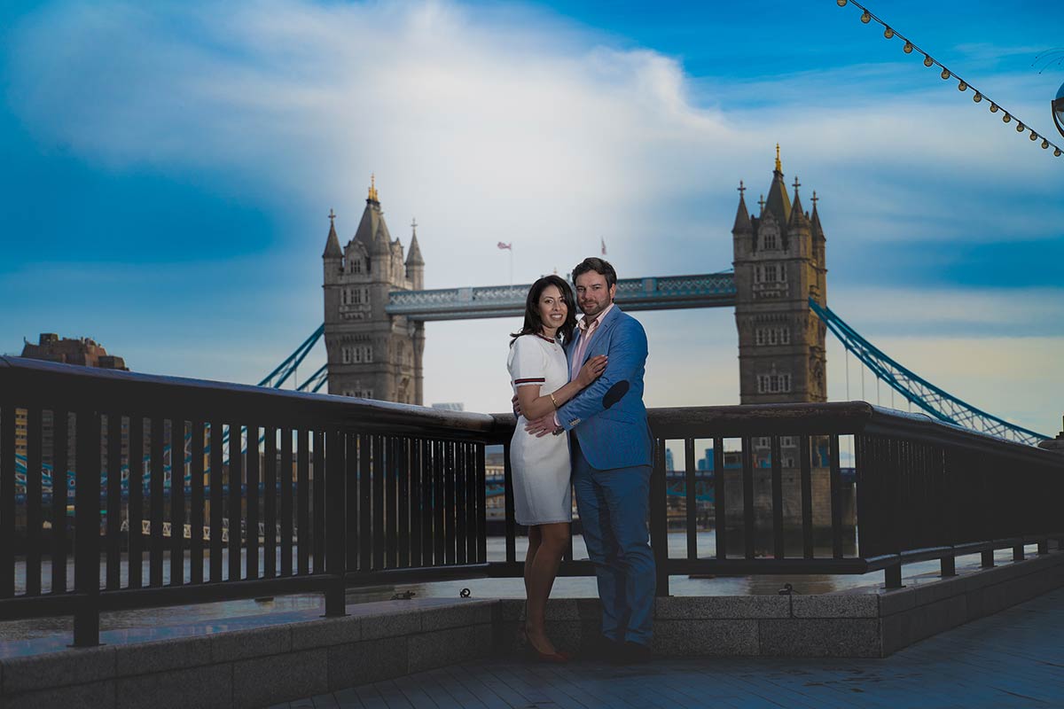 Pre Wedding Photography at Tower Bridge
