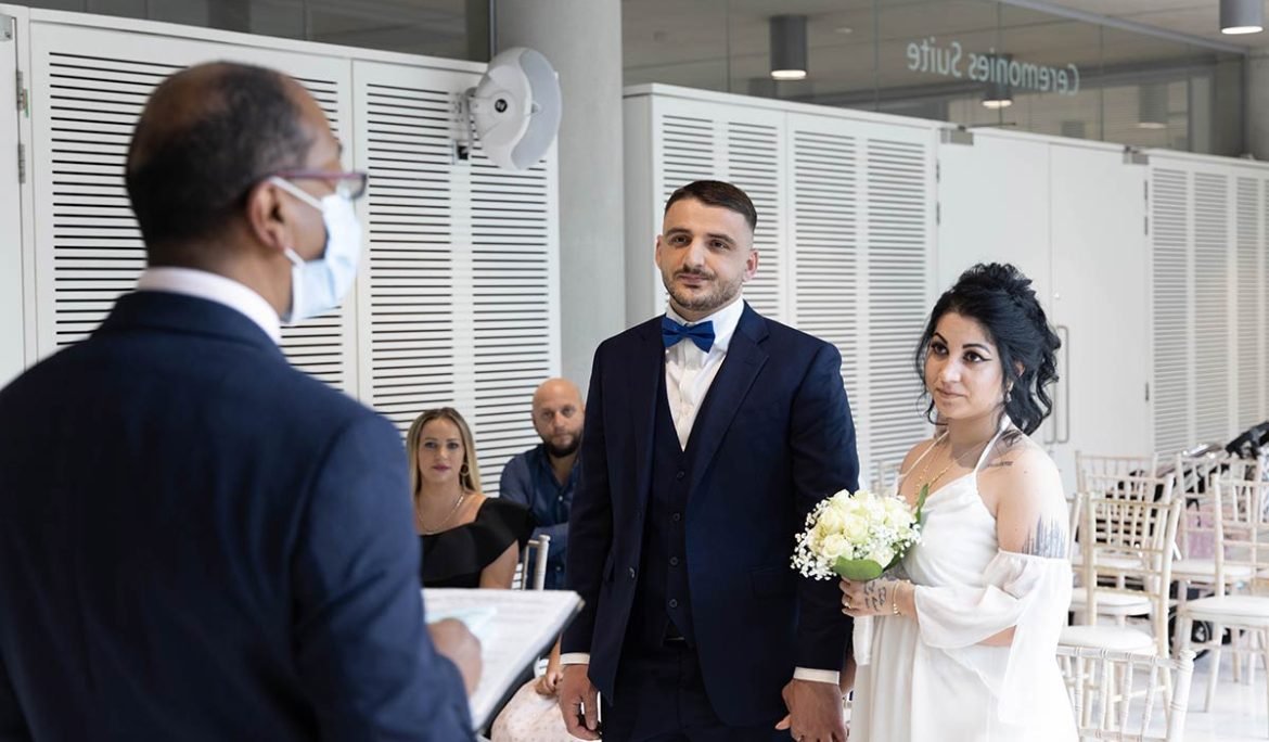 Registry Civil Wedding Photography by Dwarkesh Kansara
