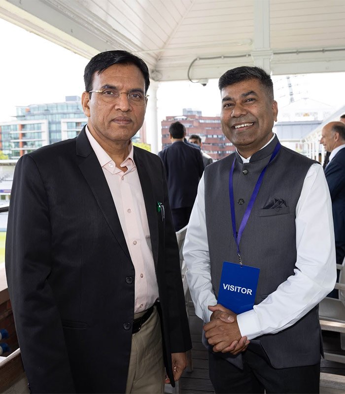Dwarkesh Kansara with Mansukh Mandaviya | Devarshi Photo Limited