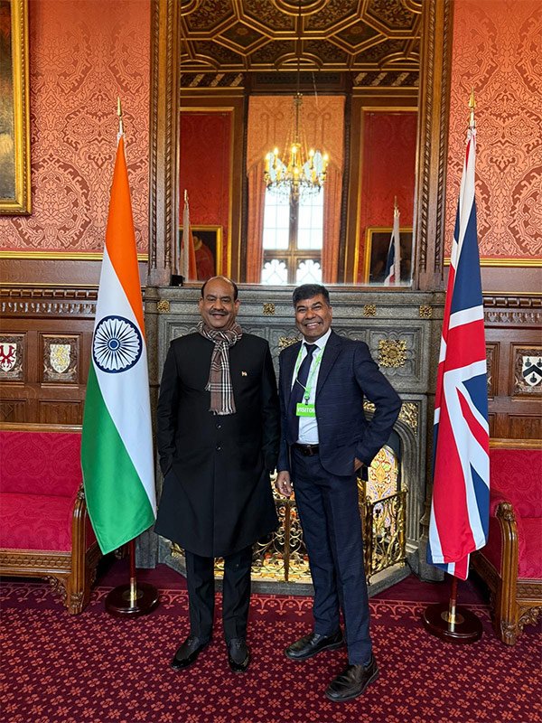 Dwarkesh Kansara with Om Birla | Speaker of the Lok Sabha | Devarshi Photo Limited