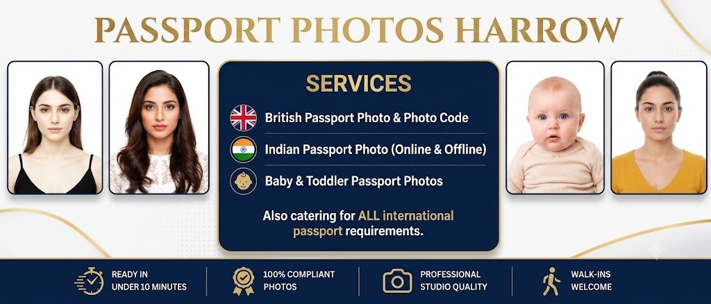 Passport Photos in Harrow