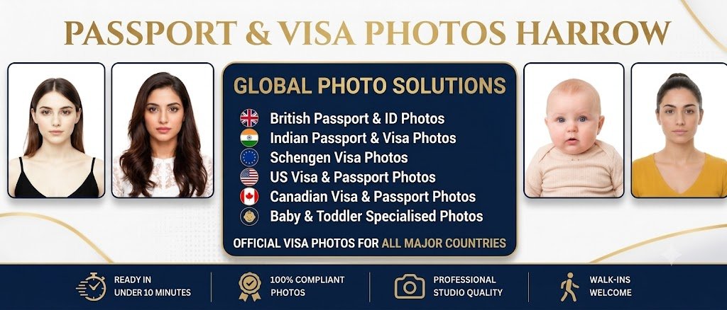 Visa Photos in Harrow